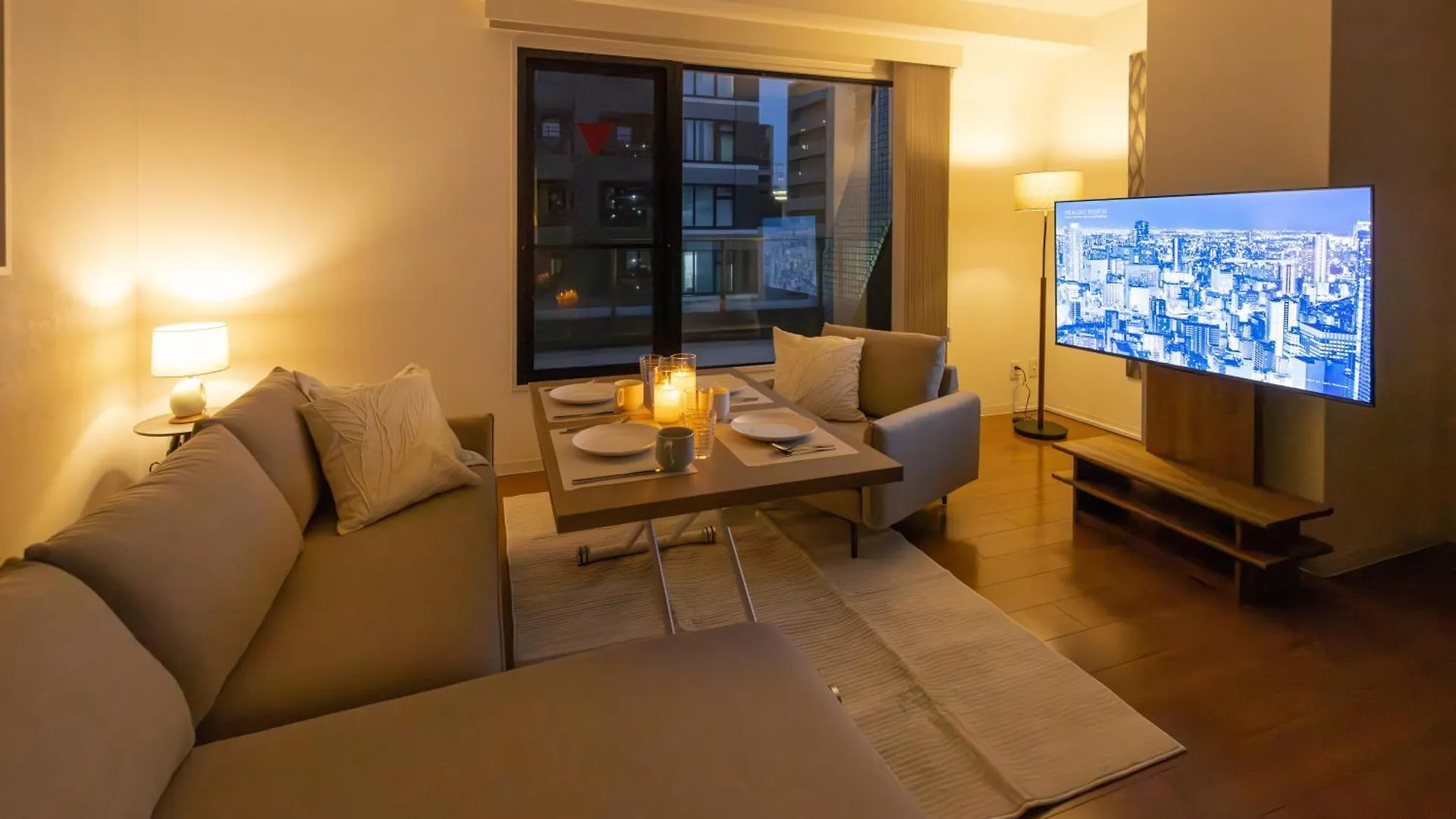 Atrium Deluxe Apartments Osaka - Self Check-In Only Япония